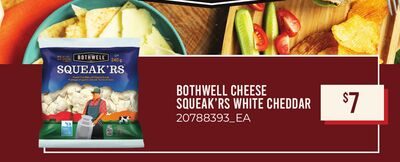 BOTHWELL CHEESE SQUEAK'RS WHITE CHEDDAR from Loblaws