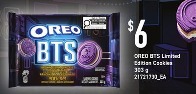OREO BTS LIMITED EDITION COOKIES from Loblaws City Market