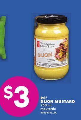 PC® DIJON MUSTARD from No Frills