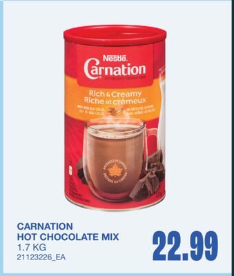 CARNATION HOT CHOCOLATE MIX from Wholesale Club