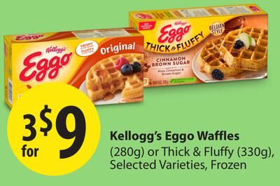 Kellogg's Eggo Waffles from Save-On-Foods