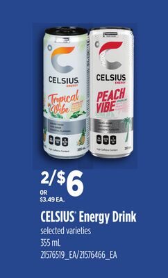 CELSIUS® ENERGY DRINK from Zehrs