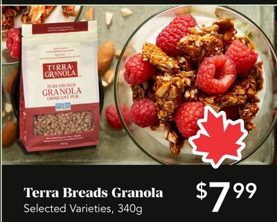 Terra Breads Granola from Urban Fare