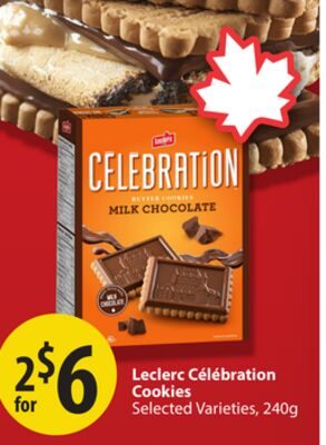 Leclerc Célébration Cookies from Save-On-Foods