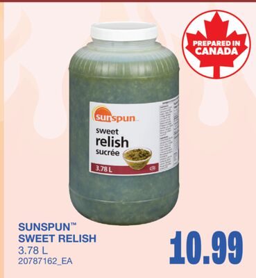 SWEET RELISH from Wholesale Club