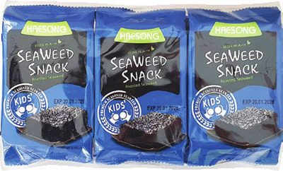 Seaweed Snack butter chips from Walmart Canada
