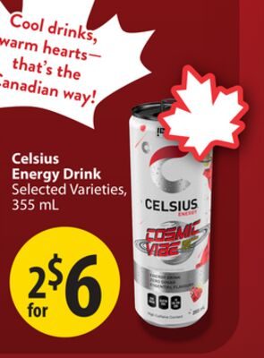 Celsius Energy Drink from Save-On-Foods