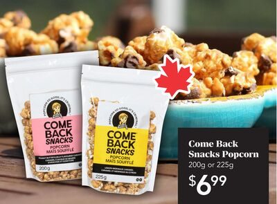 Come Back Snacks Popcorn from Urban Fare