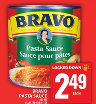 BRAVO PASTA SAUCE from Food Basics
