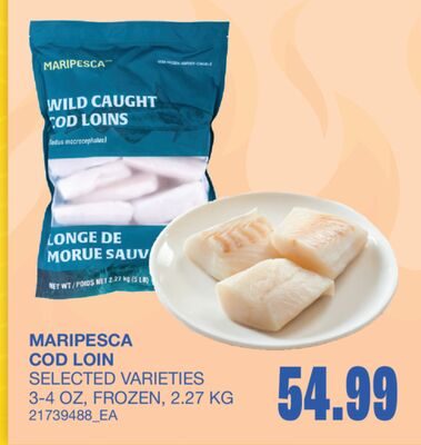 COD LOIN, 3-4 OZ from Wholesale Club