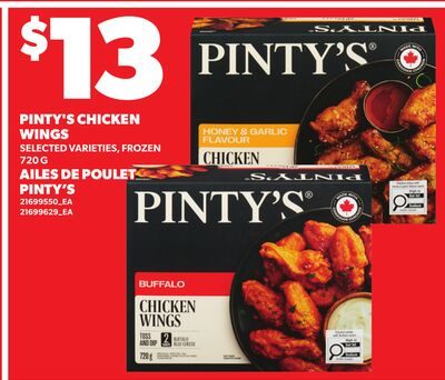 PINTY'S CHICKEN WINGS from Your Independent Grocer