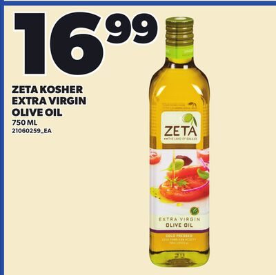 ZETA KOSHER EXTRA VIRGIN OLIVE OIL from Your Independent Grocer
