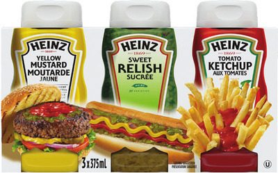 Heinz condiment 3-pack from Walmart Canada