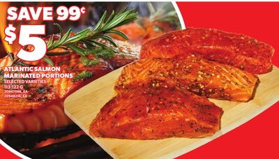 ATLANTIC SALMON MARINATED PORTIONS from Zehrs