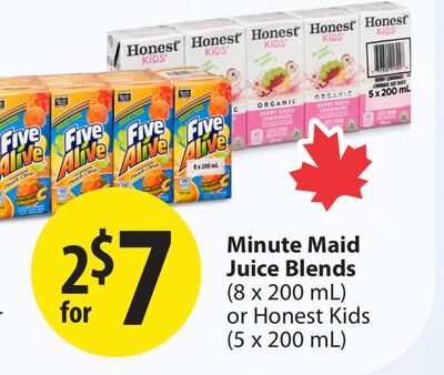Minute Maid Juice Blends from Save-On-Foods