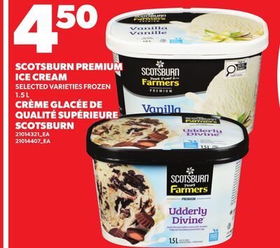 SCOTSBURN PREMIUM ICE CREAM from Your Independent Grocer