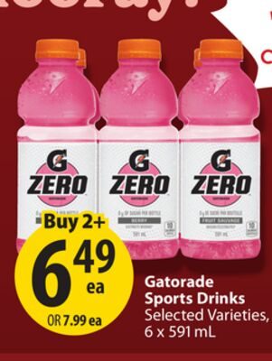 Gatorade Sports Drinks from Save-On-Foods