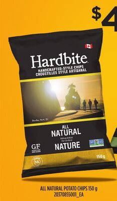HARDBITE ALL NATURAL POTATO CHIPS from Zehrs