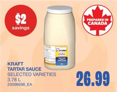 TARTAR SAUCE from Wholesale Club