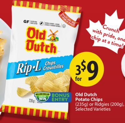 Old Dutch Potato Chips from Save-On-Foods