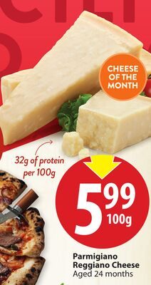 Parmigiano Reggiano Cheese from Save-On-Foods