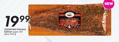 CEDAR BAY Planked Salmon sugar and spice from Safeway
