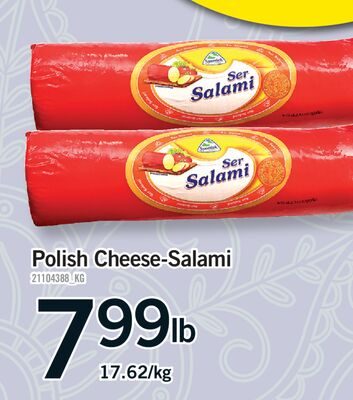 POLISH CHEESE-SALAMI from Fortinos