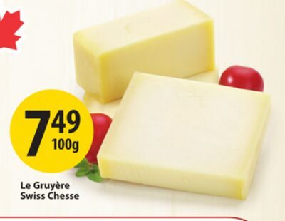 Le Gruyère Swiss Cheese from Save-On-Foods
