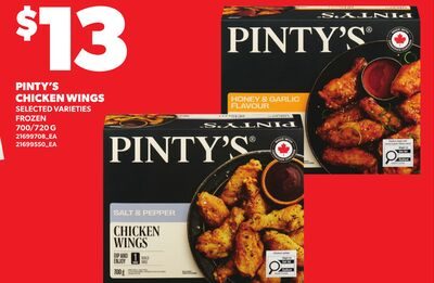PINTY'S CHICKEN WINGS from Your Independent Grocer