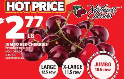 JUMBO RED CHERRIES from Loblaws