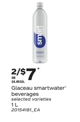 GLACEAU SMARTWATER® BEVERAGES from Zehrs