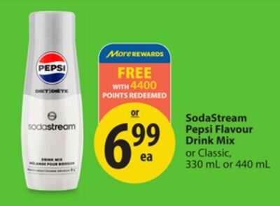 SodaStream Pepsi Flavour Drink Mix from Save-On-Foods