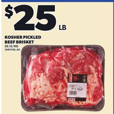 KOSHER PICKLED BEEF BRISKET from Loblaws