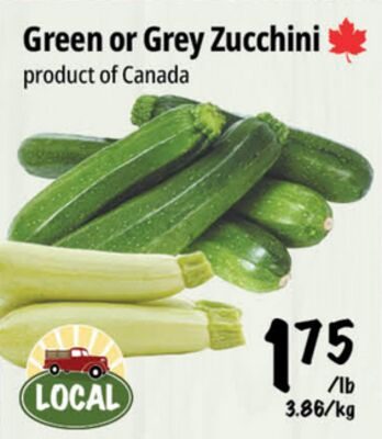 Green or Grey Zucchini from Farm Boy