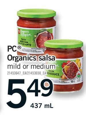 PC® ORGANICS SALSA from Fortinos