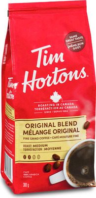 Tim Hortons Coffee () or Pods (12's) from Quality Foods