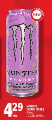 MONSTER ENERGY DRINKS from Metro