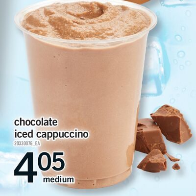 CHOCOLATE ICED CAPPUCCINO from Fortinos