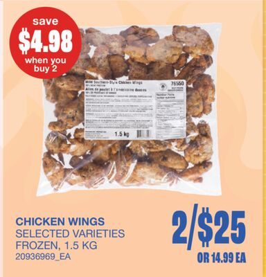 CHICKEN WINGS from Wholesale Club
