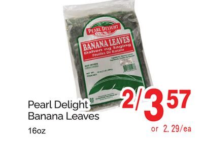 Pearl Delight Banana Leaves from T&T Supermarket