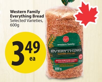 Western Family Everything Bread from Save-On-Foods