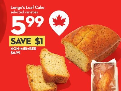 Longo's Loaf Cake from Longo's