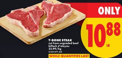 T-BONE STEAK from No Frills