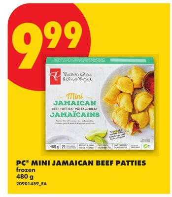 PC® MINI JAMAICAN BEEF PATTIES from No Frills