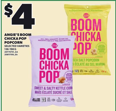 ANGIE'S BOOM CHICKA POP POPCORN from Your Independent Grocer