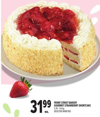 FRONT STREET BAKERY GOURMET STRAWBERRY SHORTCAKE from Metro