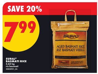 SURAJ® BASMATI RICE from No Frills