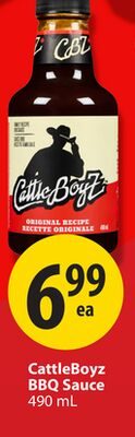 CattleBoyz BBQ Sauce from Save-On-Foods