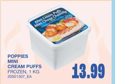 POPPIES MINI CREAM PUFFS from Wholesale Club