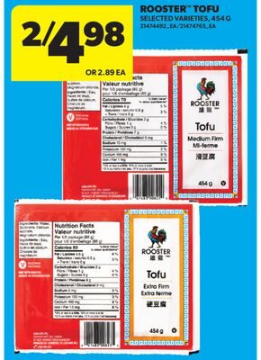 ROOSTER™ TOFU from Real Canadian Superstore